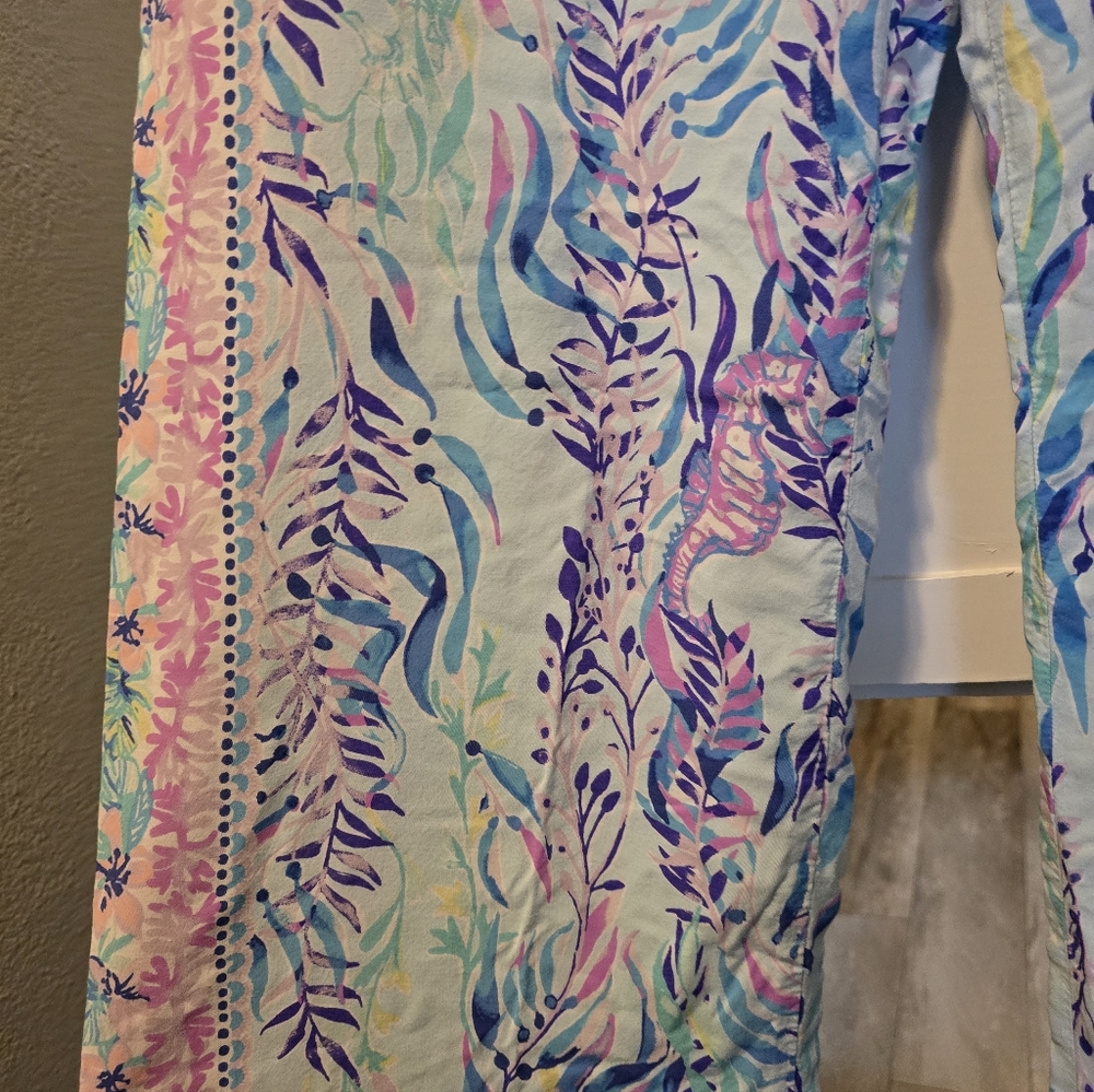 Lilly Pulitzer Wide Leg Pants - Picture 2 of 5